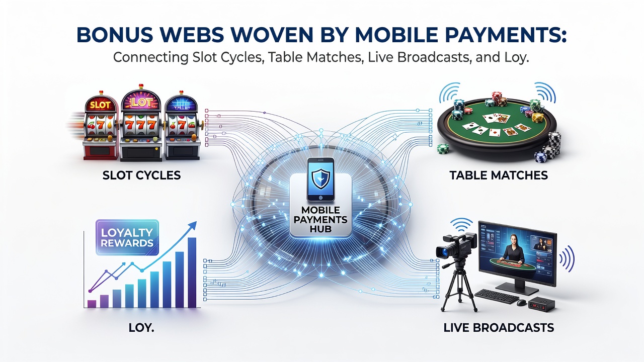 Vernetzung von mobilen Zahlungen mit Slot-Zyklen, Tischspielen und Loyalitätsstufen in Online-Casinos