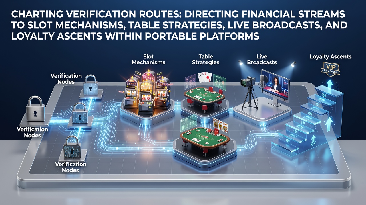 Diagramm zur Verifizierung von Finanzströmen in mobilen Casino-Plattformen