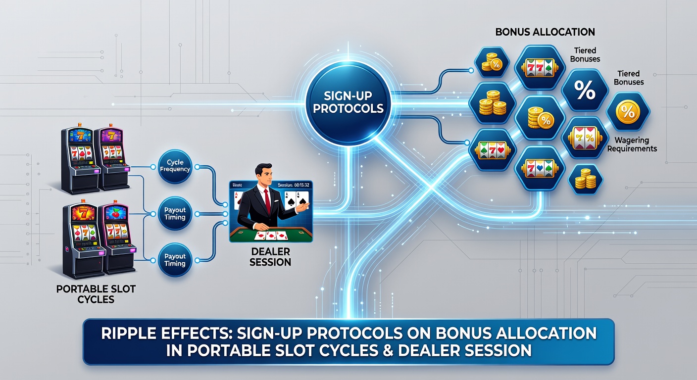 Visualisierung von Bonusallokationen und deren Verknüpfung mit Slot-Zyklen sowie Dealer-Sitzungen in mobilen Umgebungen